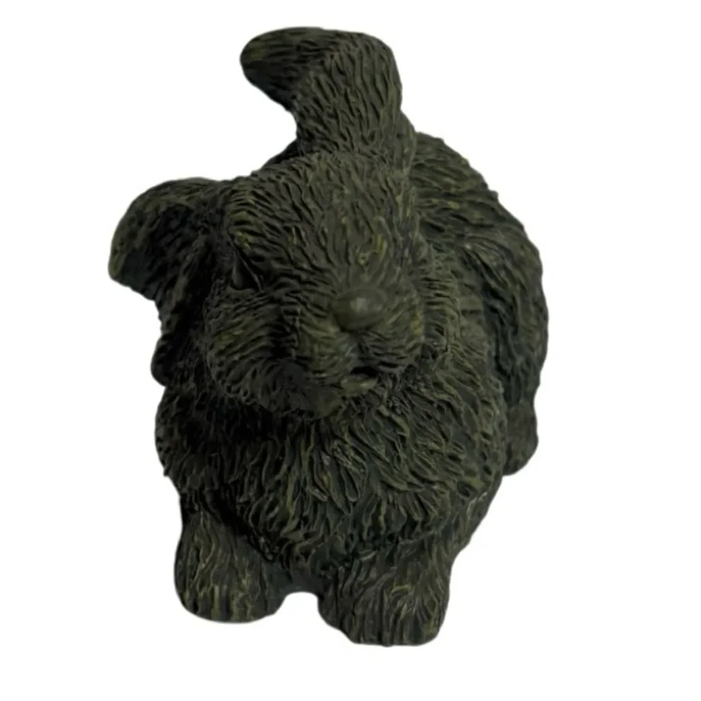 Rabbit Statue Figurine Indoor Outdoor Resin Garden Patio Decor Bunny Home Decor